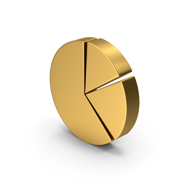 Symbol Pie Chart Gold PNG & PSD Images Symbol Pie Chart Gold PNG & PSD Images