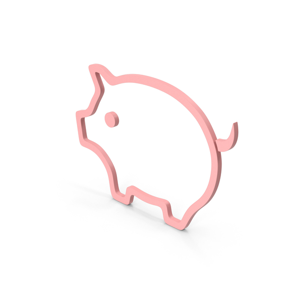 Piggy Bank: Symbol Pig Pink PNG & PSD Images