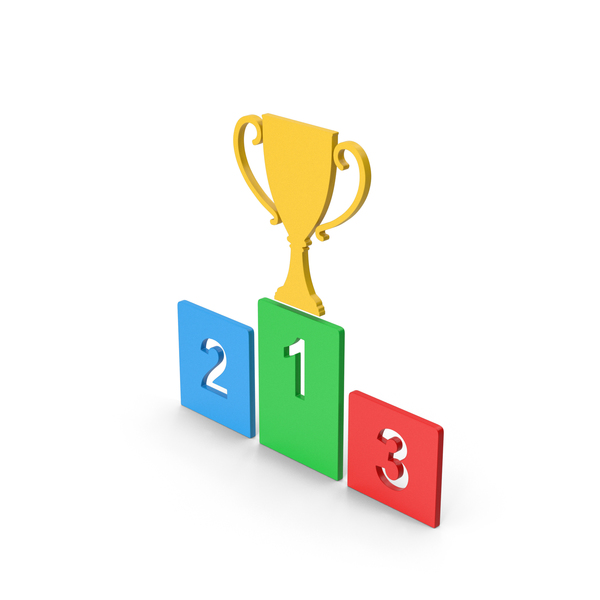 Computer Icon: Symbol Podium Colored PNG & PSD Images