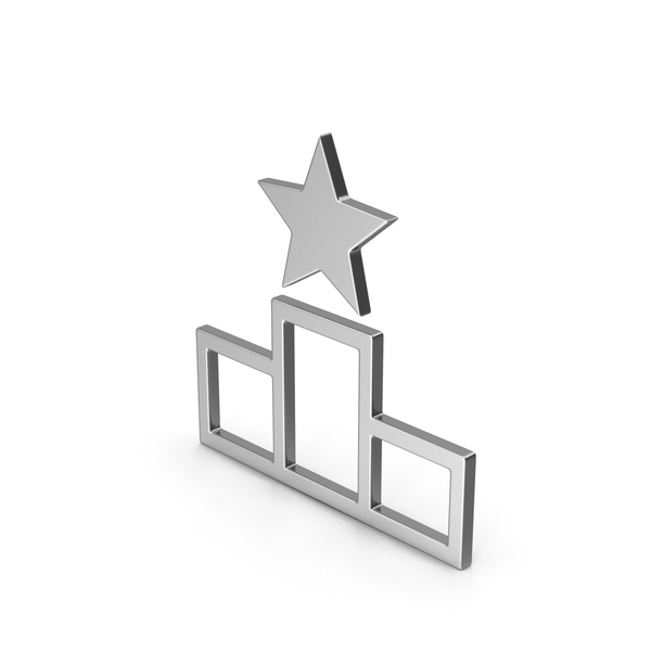 Computer Icon: Symbol Podium Silver PNG & PSD Images Computer Icon: Symbol Podium Silver PNG & PSD Images