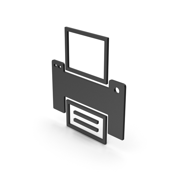 Symbols: Symbol Printer Black PNG & PSD Images