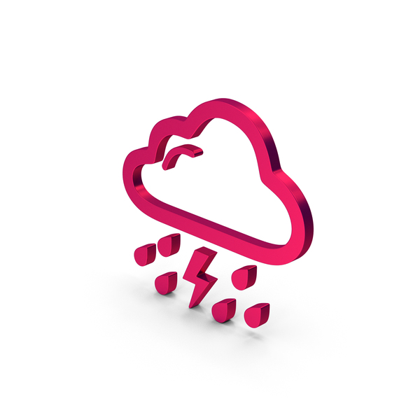Meteorology Symbols: Symbol Rain And Thunderstorm Metallic PNG & PSD Images Meteorology Symbols: Symbol Rain And Thunderstorm Metallic PNG & PSD Images