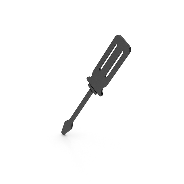Symbols: Symbol Screwdriver Black PNG & PSD Images