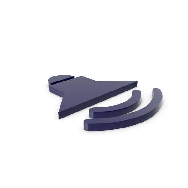 Computer Icon: Symbol Sound Dark Blue PNG & PSD Images
