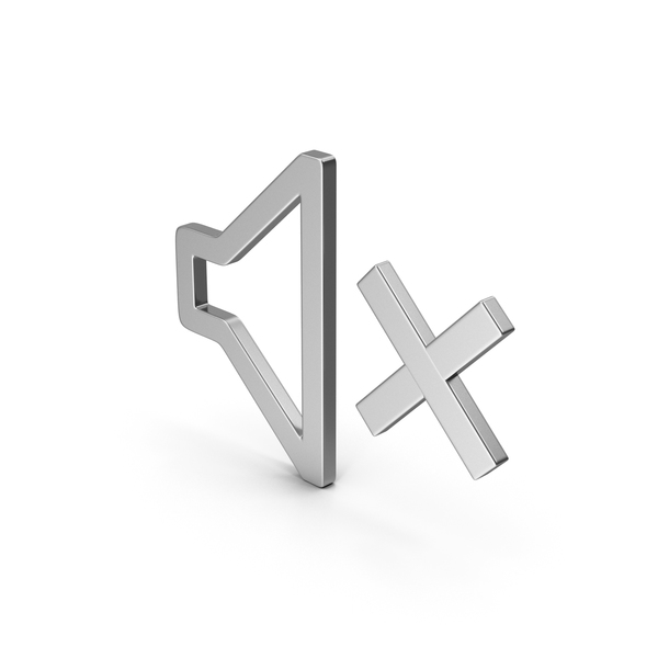 Computer Icon: Symbol Sound OFF Silver PNG & PSD Images Computer Icon: Symbol Sound OFF Silver PNG & PSD Images