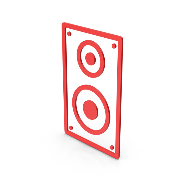 Computer Icon: Symbol Speaker Red PNG & PSD Images Computer Icon: Symbol Speaker Red PNG & PSD Images