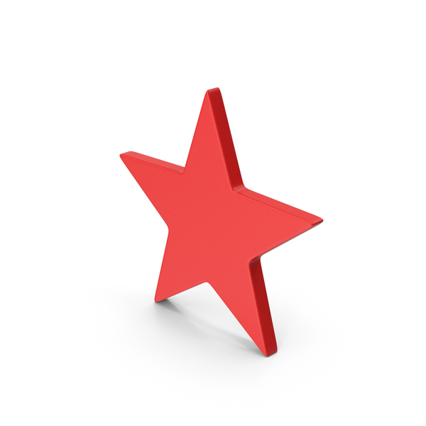 Symbol Star Red PNG Images & PSDs for Download | PixelSquid - S115907623