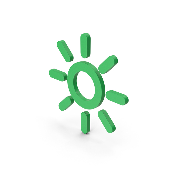 Meteorology Symbols: Symbol Sun Green PNG & PSD Images Meteorology Symbols: Symbol Sun Green PNG & PSD Images