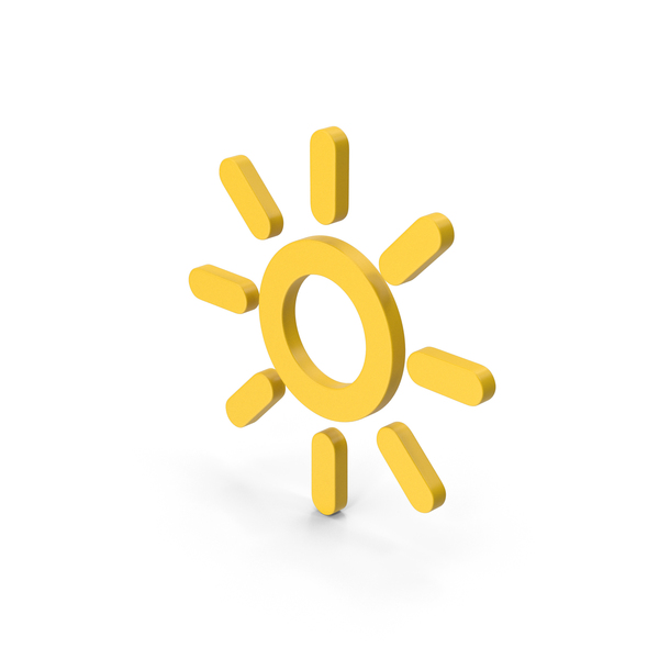 Symbol Sun Yellow PNG Images & PSDs for Download | PixelSquid - S115417278