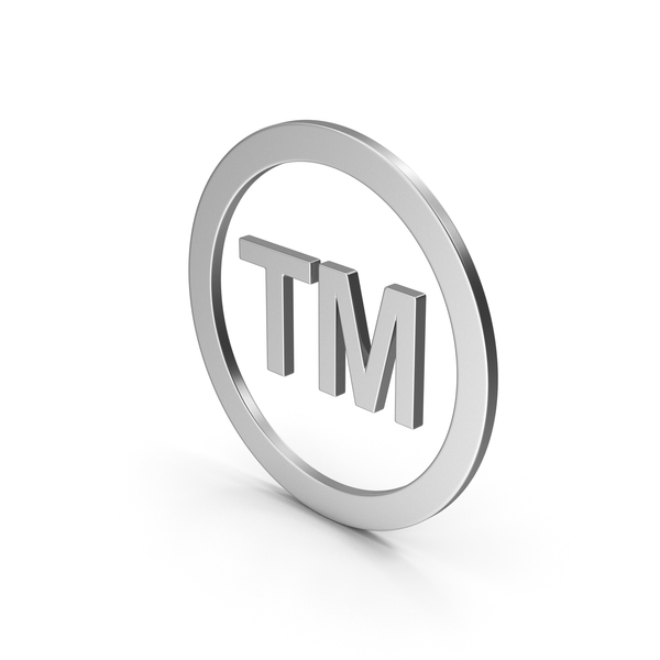 Logo: Symbol Trademark Silver PNG & PSD Images