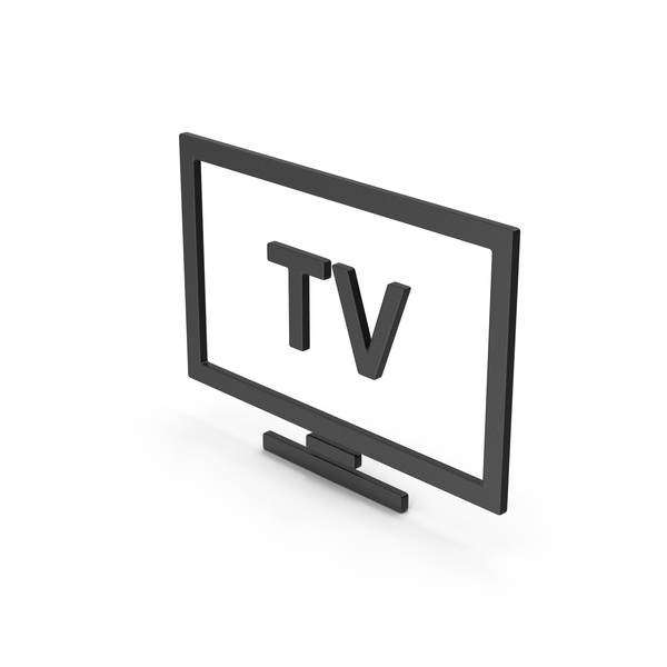 Symbols: Symbol TV Black PNG & PSD Images