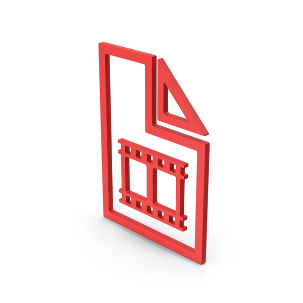 Holder: Symbol Video File Red PNG & PSD Images Holder: Symbol Video File Red PNG & PSD Images