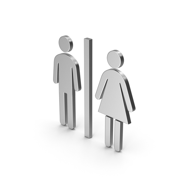 Toilet Sign: Symbol WC Silver PNG & PSD Images Toilet Sign: Symbol WC Silver PNG & PSD Images