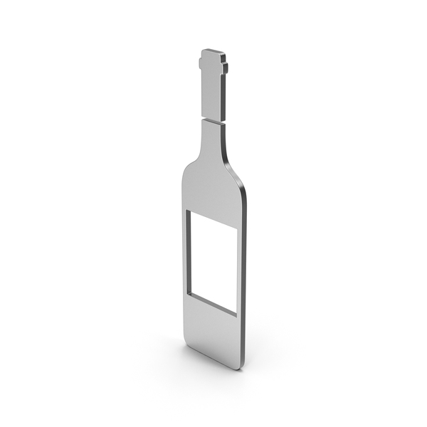 Logo: Symbol Wine Bottle Silver PNG & PSD Images Logo: Symbol Wine Bottle Silver PNG & PSD Images