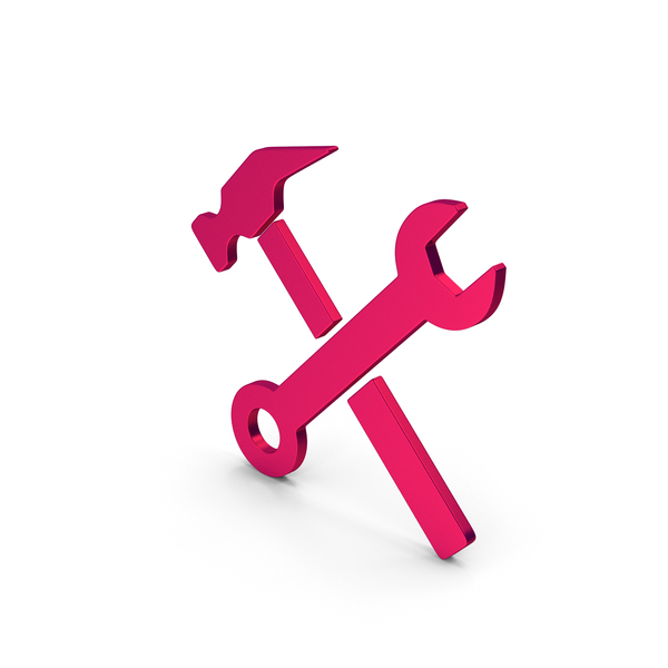 Symbols: Symbol Wrench And Hammer Metallic PNG & PSD Images Symbols: Symbol Wrench And Hammer Metallic PNG & PSD Images