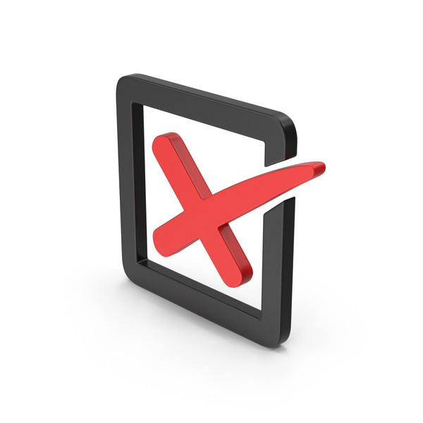 Symbol X Mark Box Red PNG Images PSDs For Download PixelSquid 