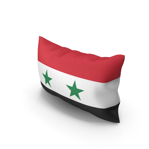 Flag: Syria Country Pillow PNG & PSD Images Flag: Syria Country Pillow PNG & PSD Images