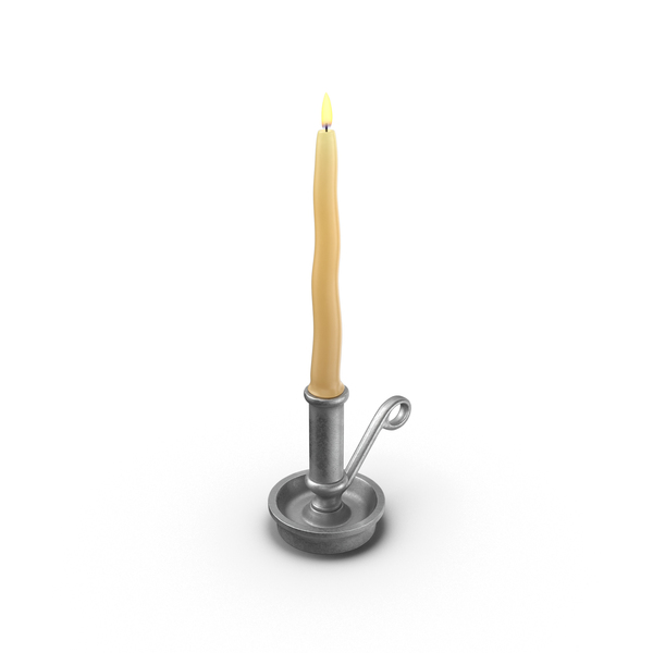 Candlestick: Table Candle in Holder PNG & PSD Images Candlestick: Table Candle in Holder PNG & PSD Images