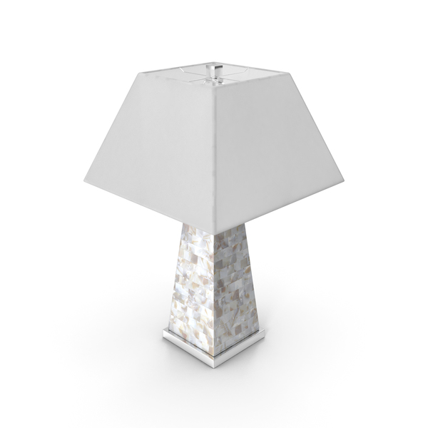 Table Lamp (Mother Of Pear l- Model 018) PNG & PSD Images Table Lamp (Mother Of Pear l- Model 018) PNG & PSD Images