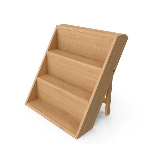 Spice Rack: Tabletop Wooden Shelf PNG & PSD Images