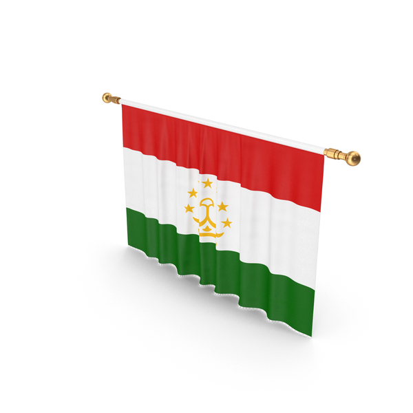 Tajikistan Country Flag Hanging PNG & PSD Images