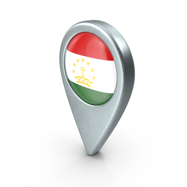 Symbols: Tajikistan Location Pin With Flag PNG & PSD Images Symbols: Tajikistan Location Pin With Flag PNG & PSD Images