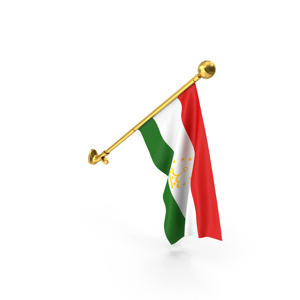 Tajikistan Wall Hanging Flag PNG & PSD Images