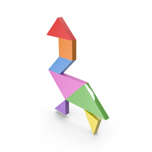 Puzzle: Tangram Goose PNG & PSD Images Puzzle: Tangram Goose PNG & PSD Images