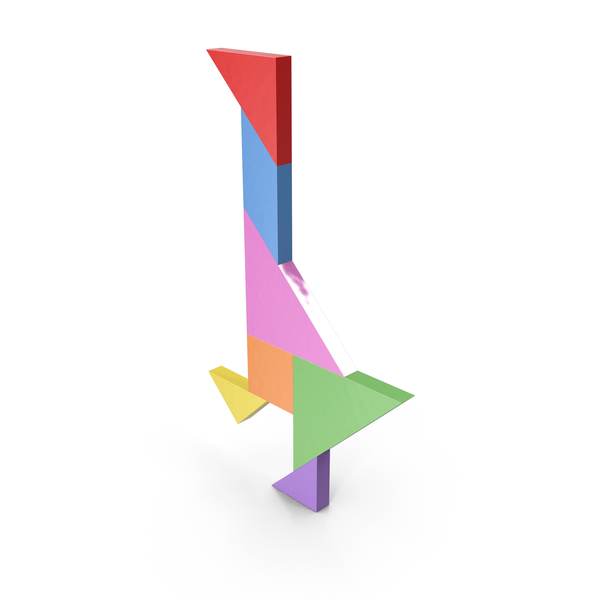 Puzzle: Tangram Goose PNG & PSD Images Puzzle: Tangram Goose PNG & PSD Images