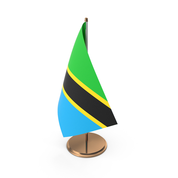Tanzania Desk Flag PNG & PSD Images
