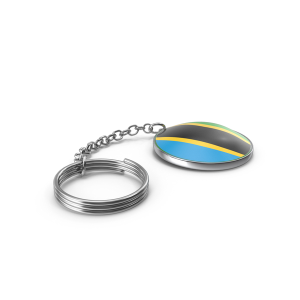 Tanzania Flag Keychain PNG & PSD Images Tanzania Flag Keychain PNG & PSD Images
