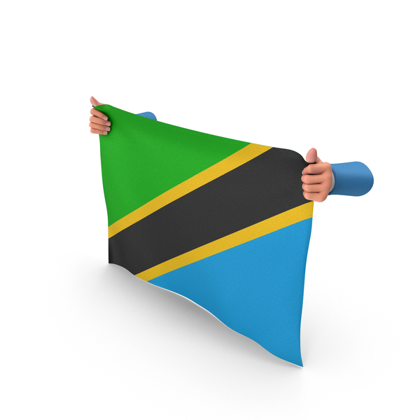 Tanzania Hand Holding Flag PNG & PSD Images Tanzania Hand Holding Flag PNG & PSD Images