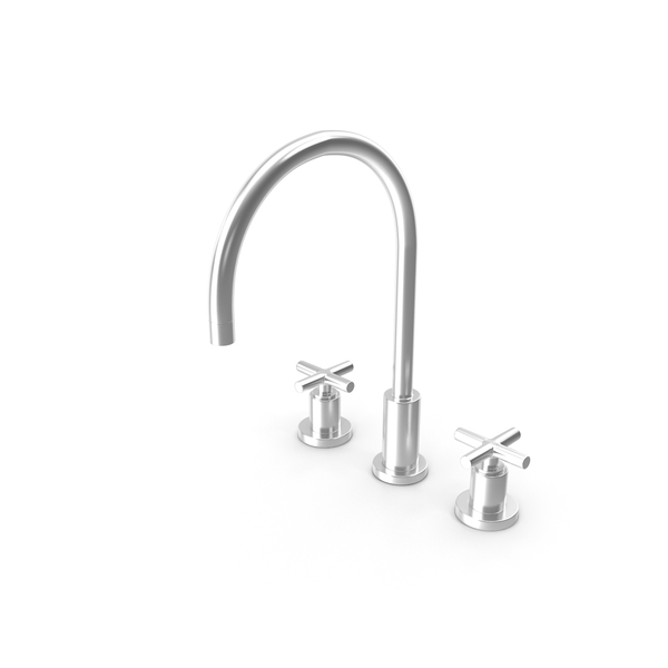 Faucet: Tara Three Hole Sink Mixer PNG & PSD Images Faucet: Tara Three Hole Sink Mixer PNG & PSD Images