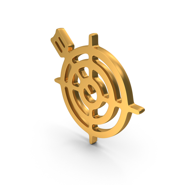 Symbols: Target Arrow Success Win Metallic PNG & PSD Images Symbols: Target Arrow Success Win Metallic PNG & PSD Images