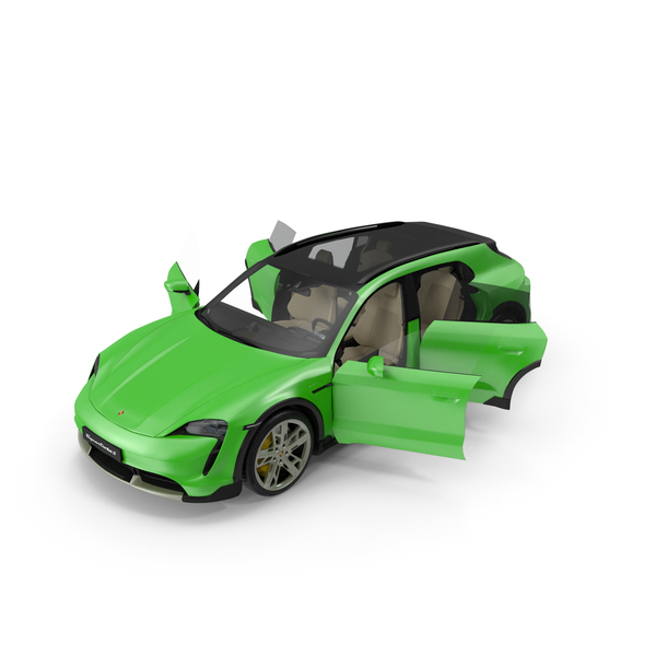 Station Wagon: Taycan Cross Turismo Opened Doors PNG & PSD Images Station Wagon: Taycan Cross Turismo Opened Doors PNG & PSD Images