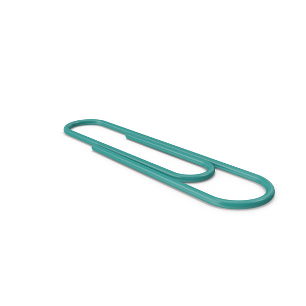 Teal Green Paper Clip PNG & PSD Images Teal Green Paper Clip PNG & PSD Images
