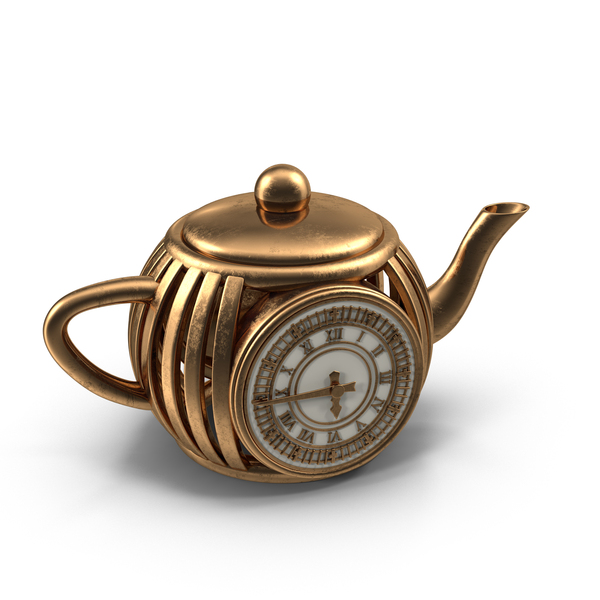 Teapot Clock PNG Images & PSDs for Download | PixelSquid - S105312305