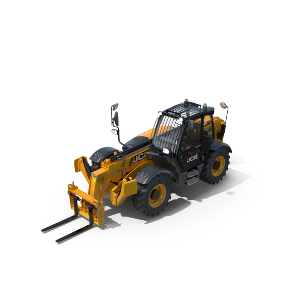 Tractor: Telehandler JCB 535-125 Forklift PNG & PSD Images