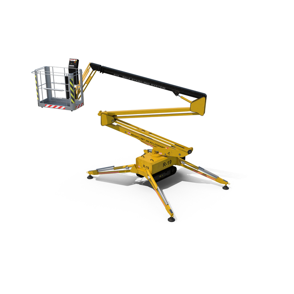 Industrial Crane: Telescopic Boom Lift PNG & PSD Images Industrial Crane: Telescopic Boom Lift PNG & PSD Images
