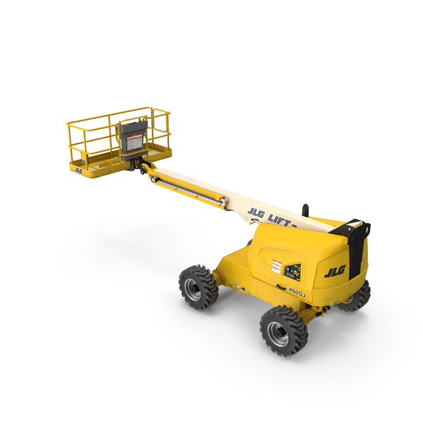 Cherry Picker: Telescopic Boom Lift JLG Yellow PNG & PSD Images Cherry Picker: Telescopic Boom Lift JLG Yellow PNG & PSD Images