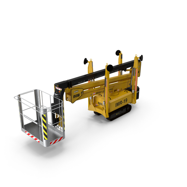 Cherry Picker: Telescopic Boom Lift Yellow PNG & PSD Images Cherry Picker: Telescopic Boom Lift Yellow PNG & PSD Images