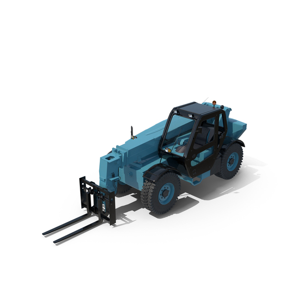 Telescopic Handler Forklift PNG & PSD Images