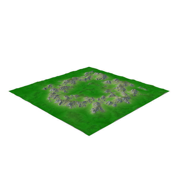 Valley: Terrain 013 PNG & PSD Images