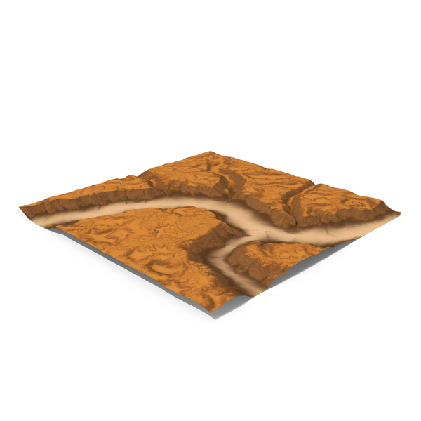 Terrain Canyon PNG & PSD Images