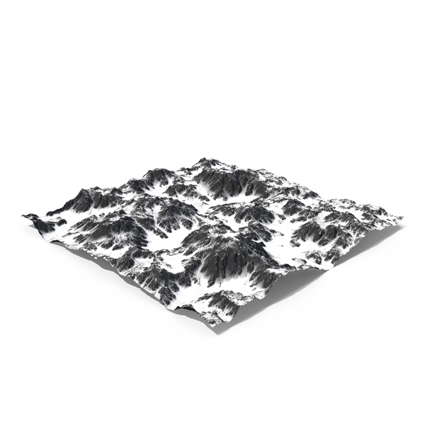 Snow Mountain: Terrain PNG & PSD Images