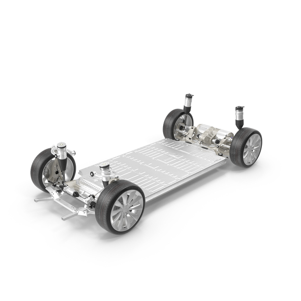 Suspension: Tesla Model S Chassis PNG & PSD Images