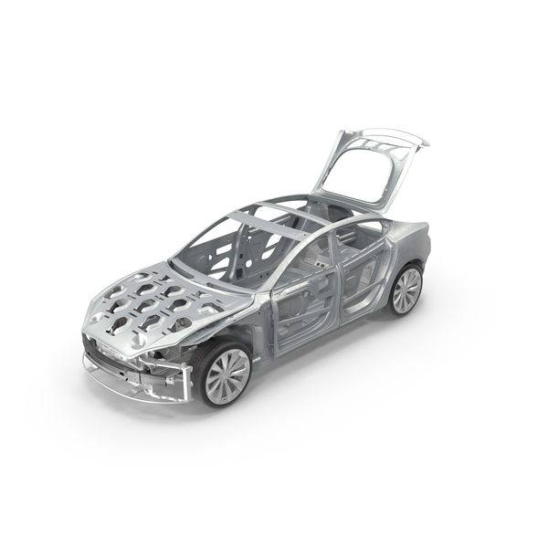 Tesla Model S Frame and Chassis Trunk Open PNG & PSD Images Tesla Model S Frame and Chassis Trunk Open PNG & PSD Images