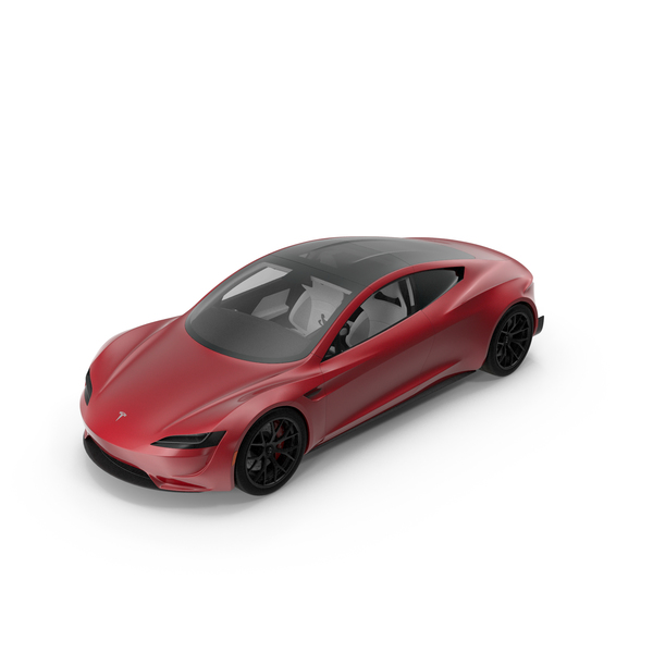 Sports Car: Tesla Roadster PNG & PSD Images