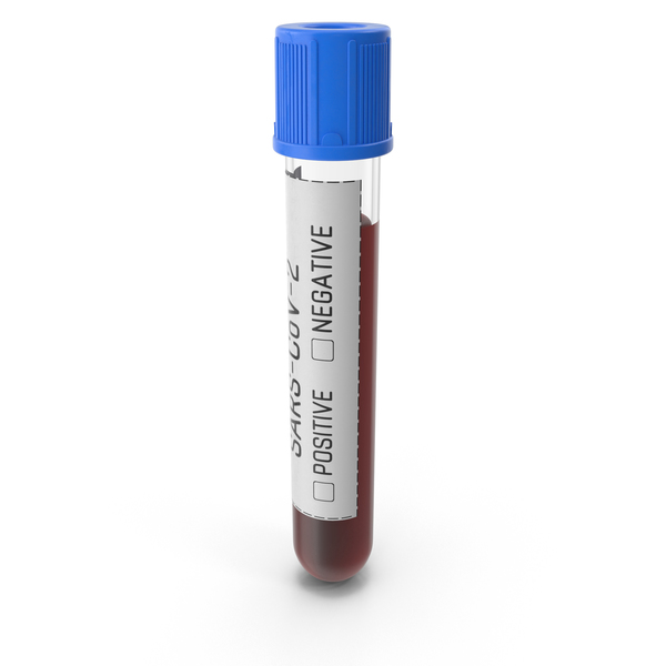 Test Tube SARS CoV 2 PNG & PSD Images