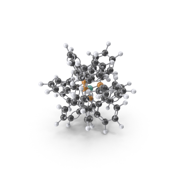 Tetrakis triphenylphosphine palladium Molecule PNG & PSD Images Tetrakis triphenylphosphine palladium Molecule PNG & PSD Images